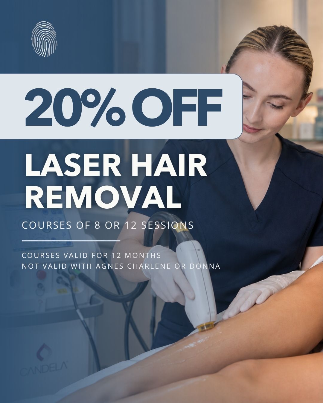 20% Off Laser Hair Removal Courses