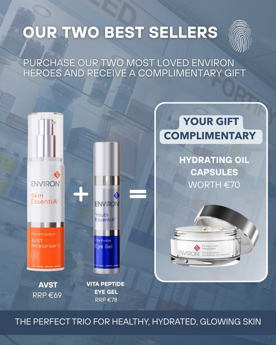 Environ Healthy Glow Routine | Complimentary Hydrating Oil Capsules
