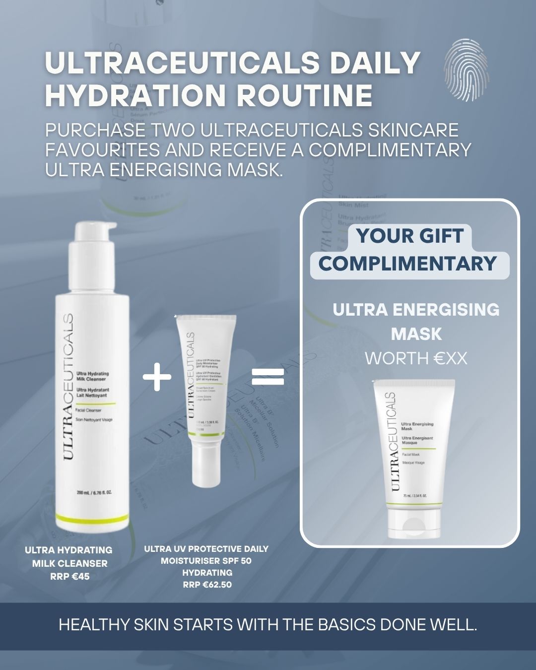 Ultraceuticals Daily Hydration Routine | Complimentary Ultra Energising Mask