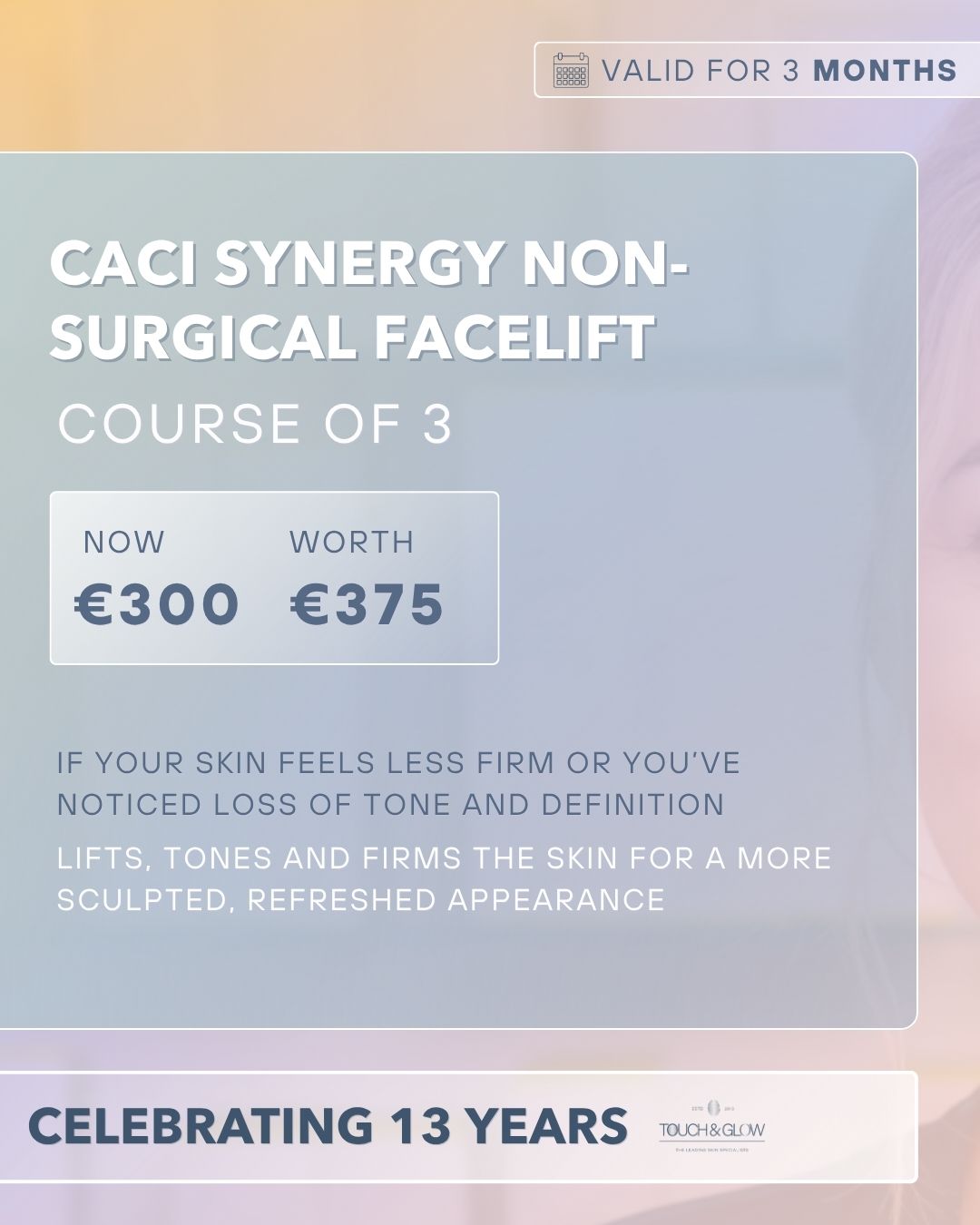 13th Birthday | Advanced Treatment Courses (3 for 2)