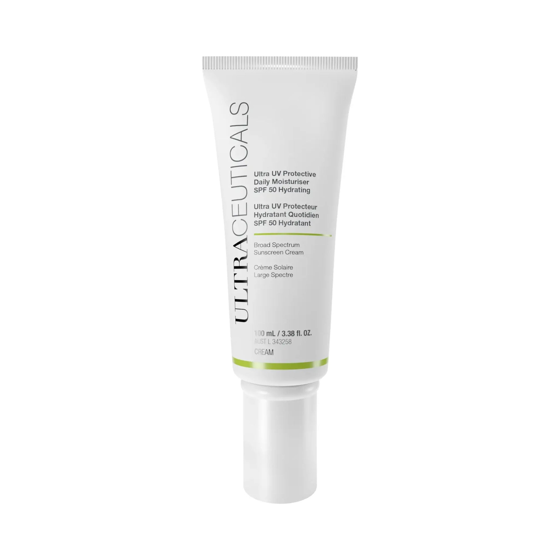Ultra UV Protective Daily Moisturiser SPF 50 Hydrating Ultraceuticals