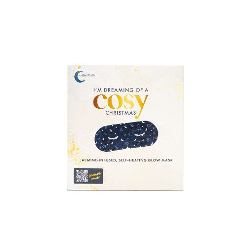 Cosy Christmas Glow Masks – Box of 5 (Jasmine Scented)