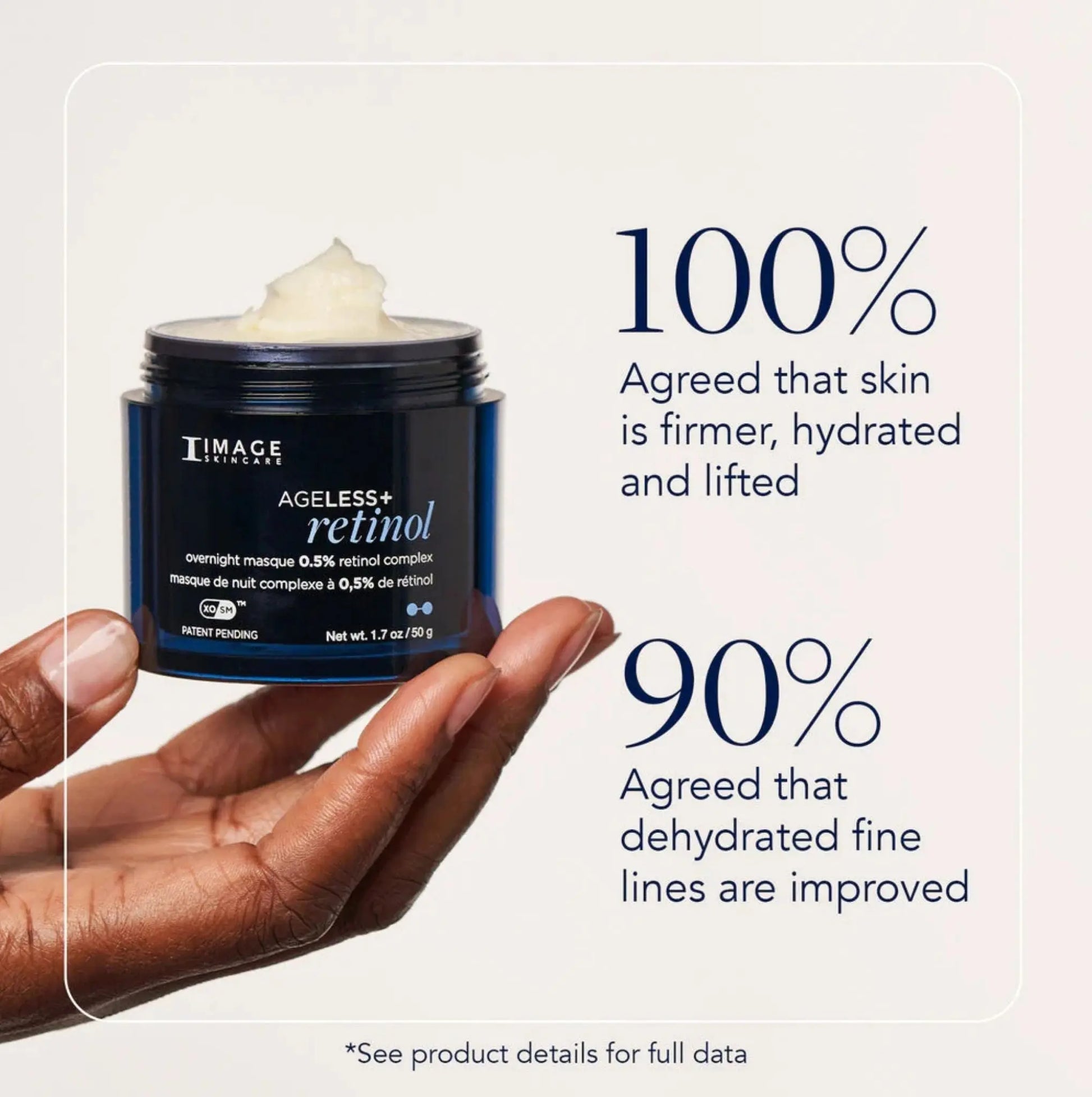 AGELESS+ retinol overnight masque 0.5% retinol complex Touch & Glow Skin & Laser Clinic