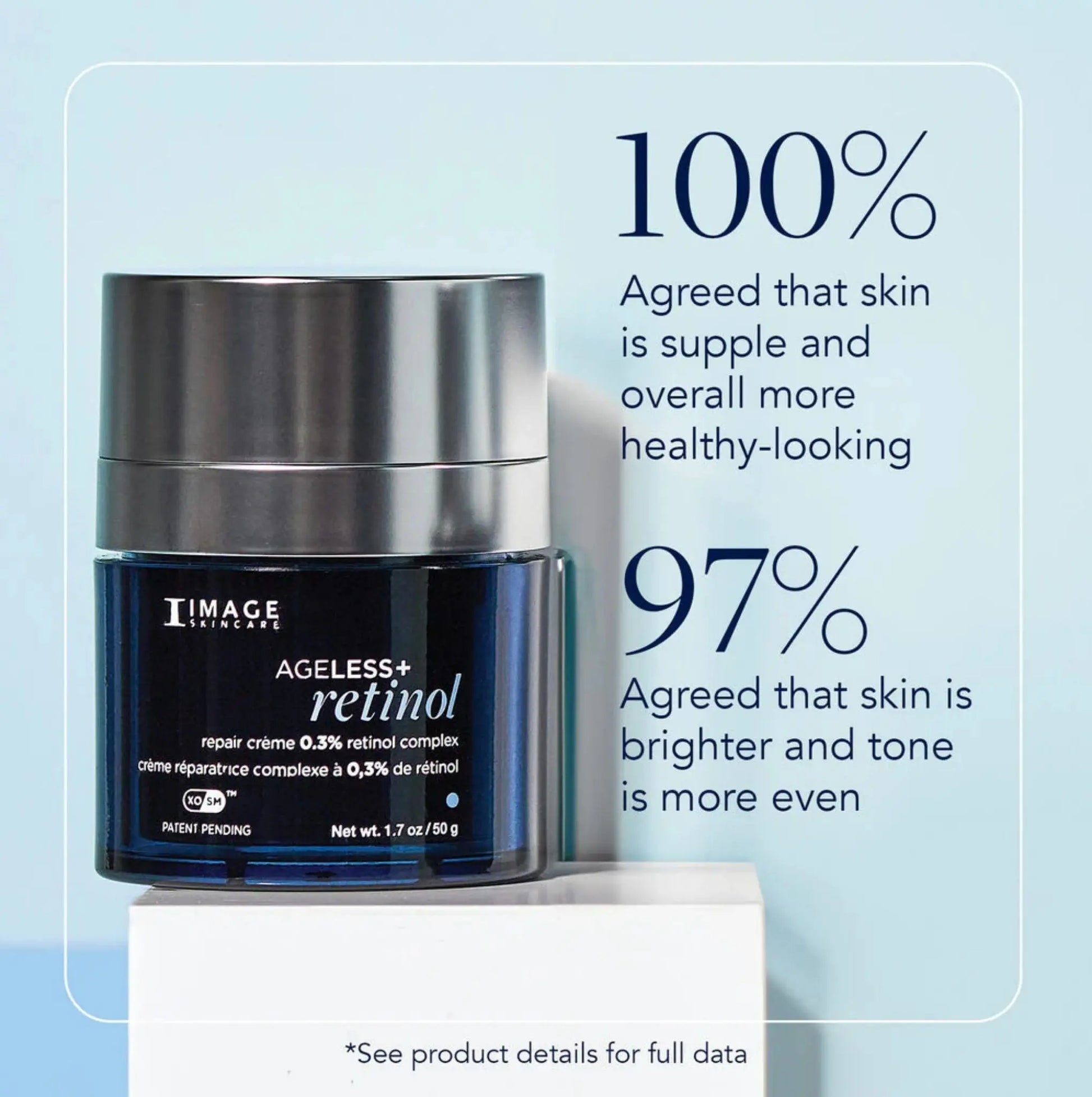 AGELESS+ retinol repair crème 0.3% retinol complex Touch & Glow Skin & Laser Clinic