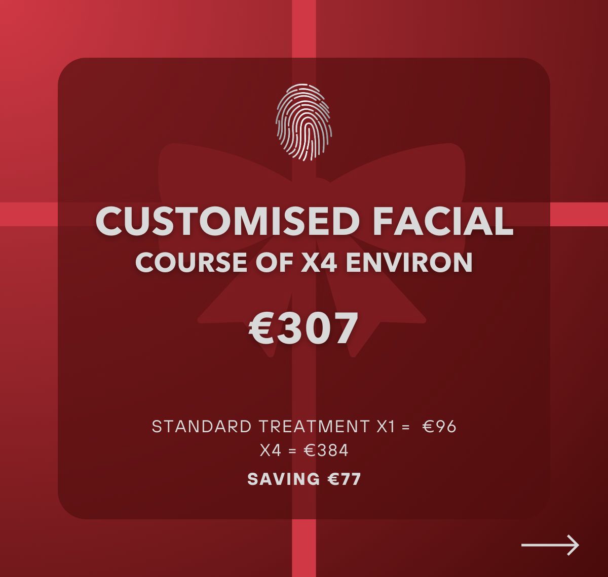 Course of x4 Customised Facials
