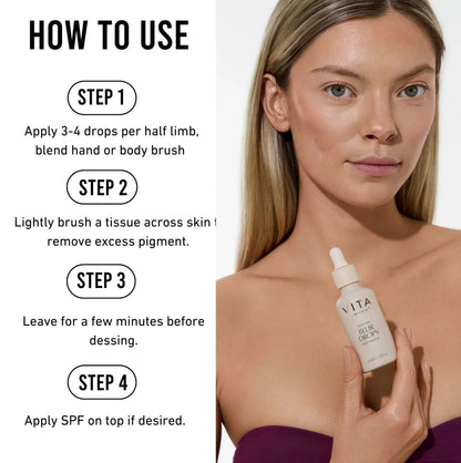 Everyday Blur Drops - Body Makeup - Medium - 47ml Touch & Glow Skin & Laser Clinic