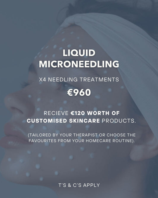 Liquid Microneedling x4 Treatments (Plus €120 skincare)