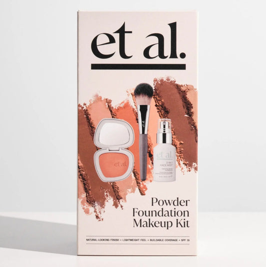 Powder Foundation Makeup Kit Touch & Glow Skin & Laser Clinic