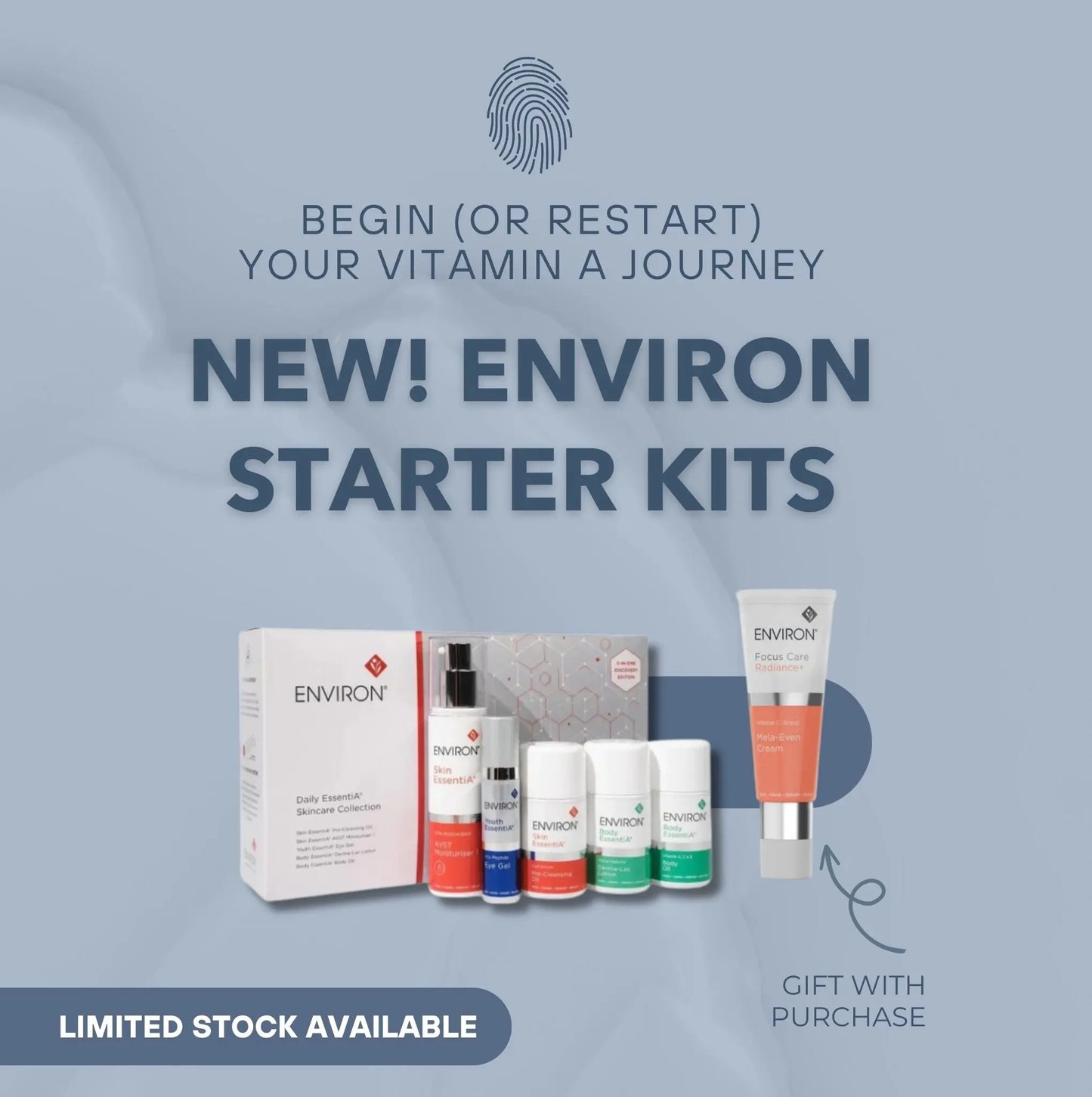 Limited Edition! Environ Start Kit Touch & Glow Skin & Laser Clinic