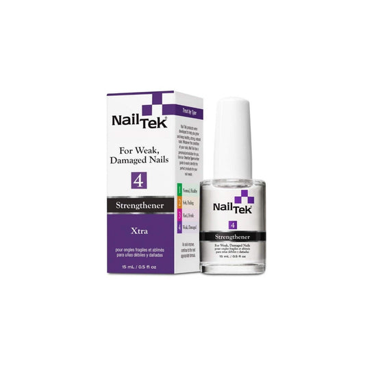 Nail Tek 4 - Xtra Strengthener - For Weak, Damaged Nails 15ml