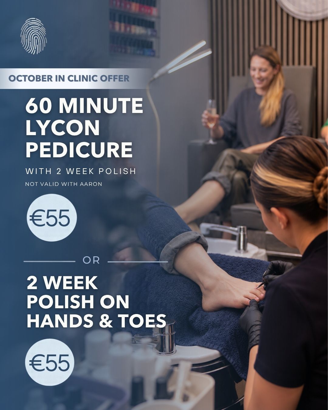 60 Minute Lycon  Pedicure