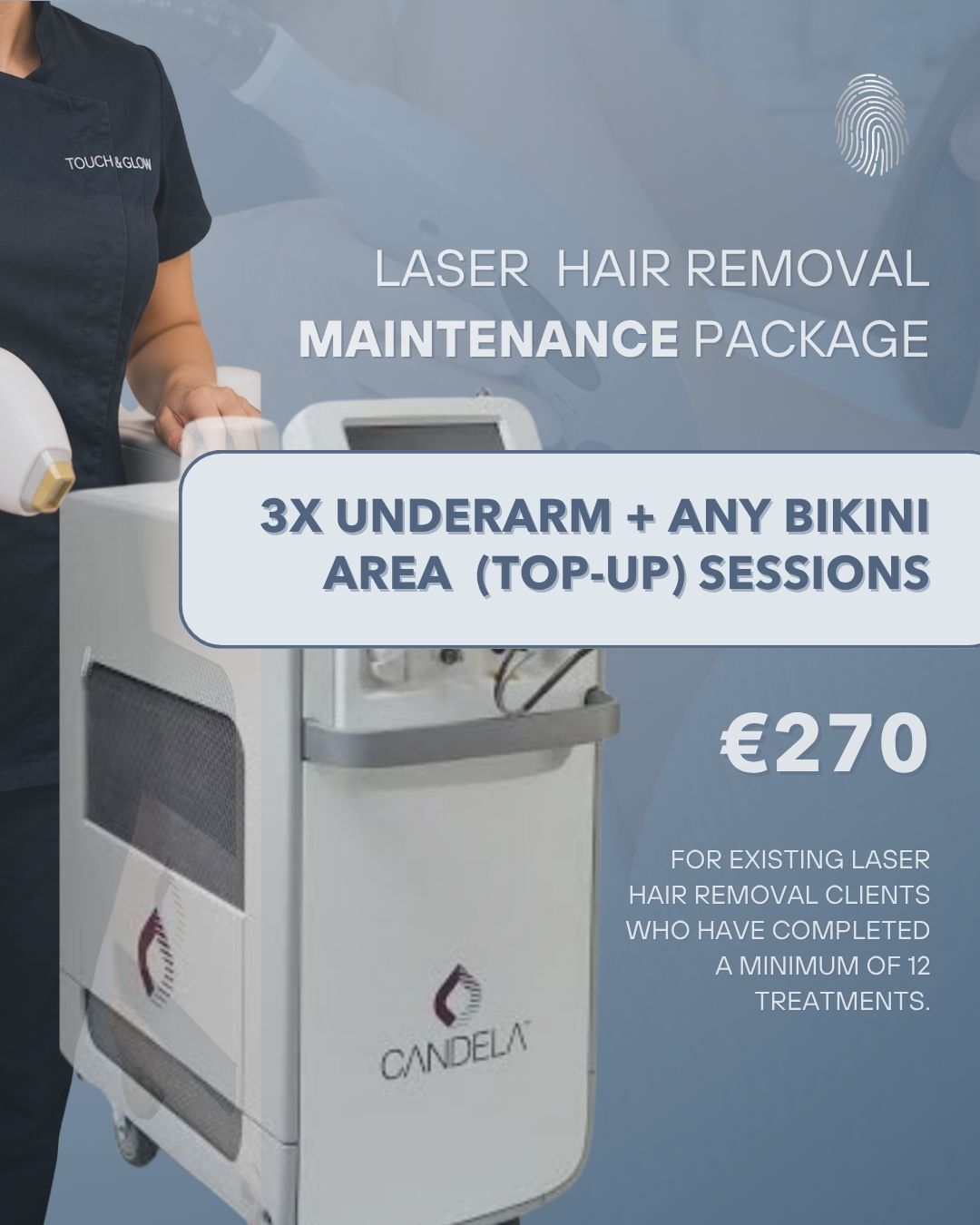Laser Hair Removal Maintenance Package