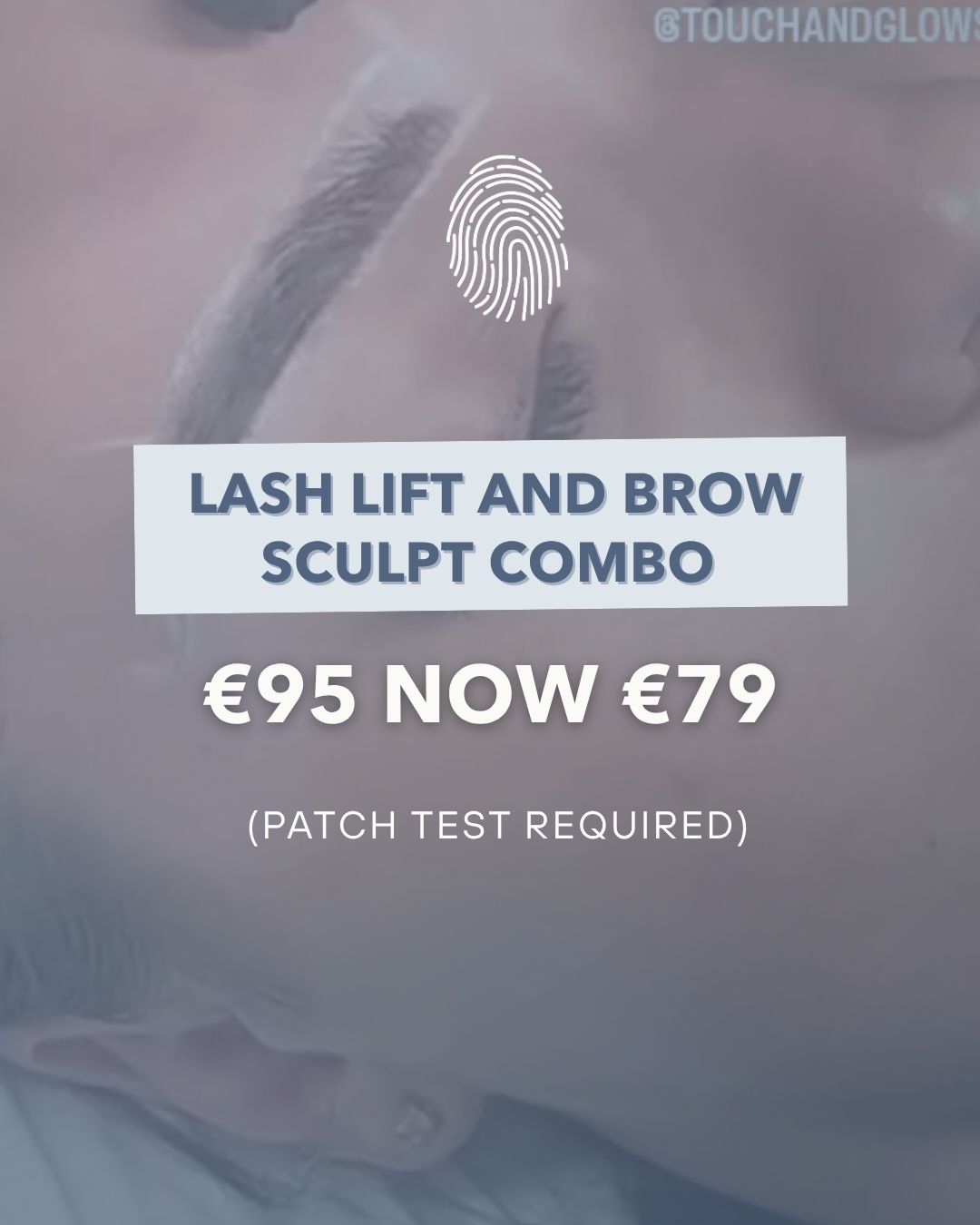 Lash Lift and Brow Sculpt Combo