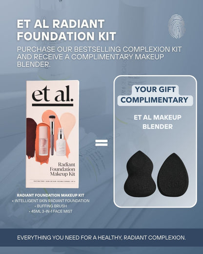 Radiant Foundation Makeup Kit | Complimentary Blender