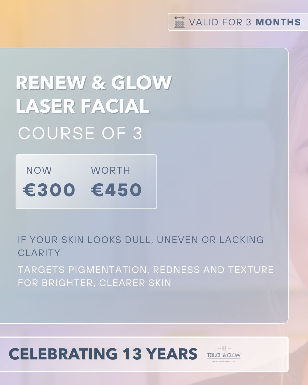 13th Birthday | Advanced Treatment Courses (3 for 2)