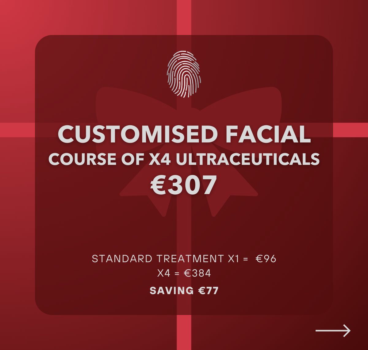 Course of x4 Customised Facials