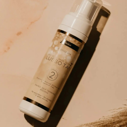 Tinted Self Tanning Mousse Lusso
