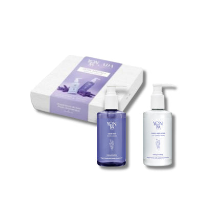 Yon-Ka Hand Duo gift set with liquid soap and hand and body lotion