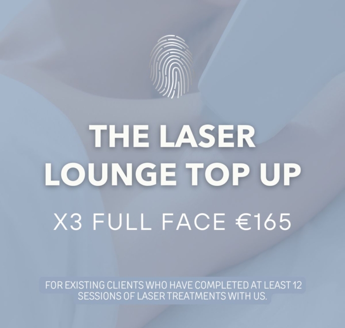 The Laser Lounge Top up - x3 Full Face